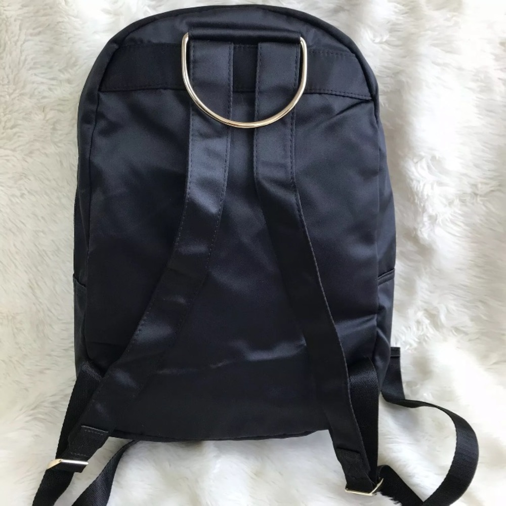 Carolina Herrera Good Girl Backpack Black Satin Holdall Authentic Designer Bag - Picture 4 of 7